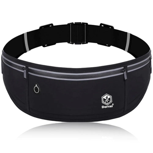 Slim Running Belt Running Fanny Pack Running Phone Holder Fanny Packs for Women & Men Runners Belt Waist Pack Bag for Running Hiking Traveling Sports