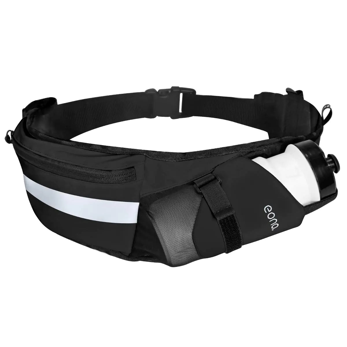 Running Belt with Water Bottle Holder & Phone Pocket – Versatile Running Hydration Belt for Men & Women Running Waist Belt for Hiking Exercise & Outdoor Activities