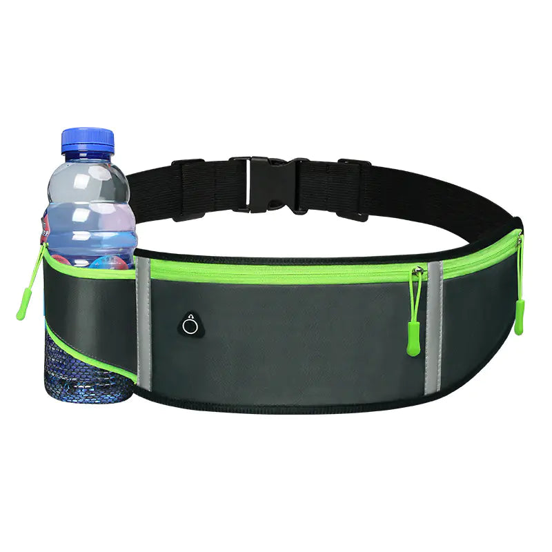 Slim Zip Running Belt with Pocket for Sports
