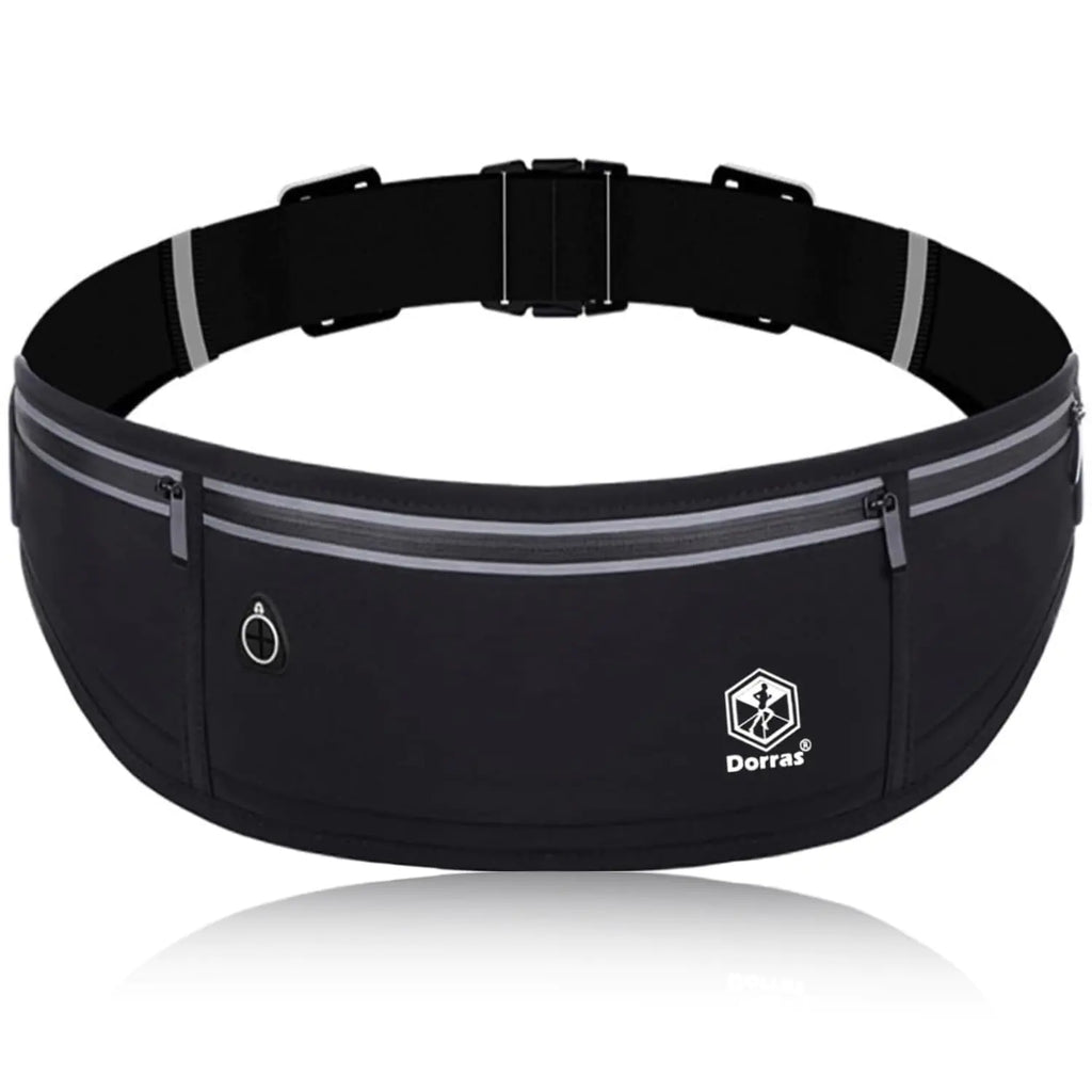 Slim Running Belt Running Fanny Pack Running Phone Holder Fanny Packs for Women & Men Runners Belt Waist Pack Bag for Running Hiking Traveling Sports