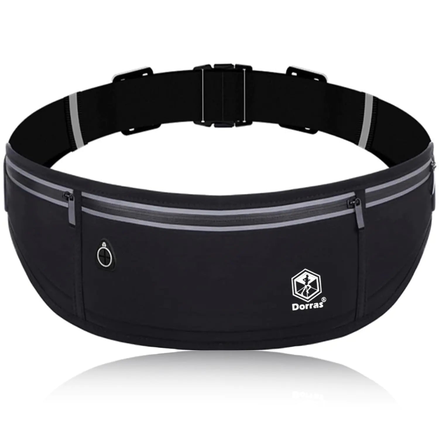 Slim Running Belt Running Fanny Pack Running Phone Holder Fanny Packs for Women & Men Runners Belt Waist Pack Bag for Running Hiking Traveling Sports