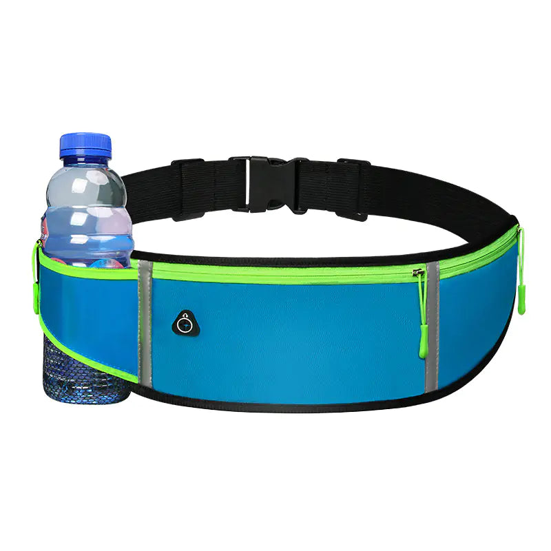 Slim Zip Running Belt with Pocket for Sports