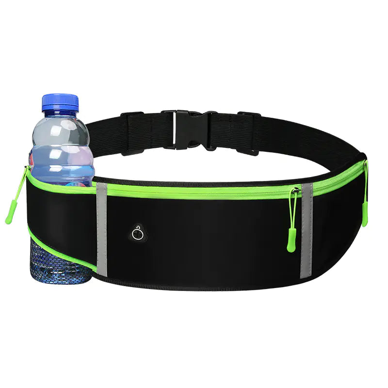 Slim Zip Running Belt with Pocket for Sports