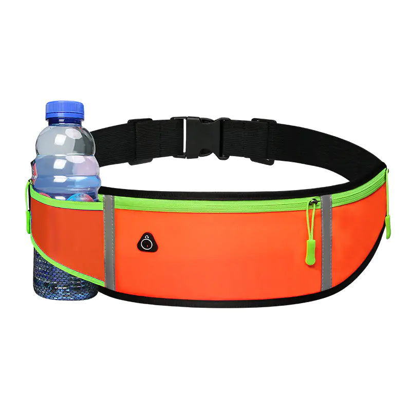 Slim Zip Running Belt with Pocket for Sports